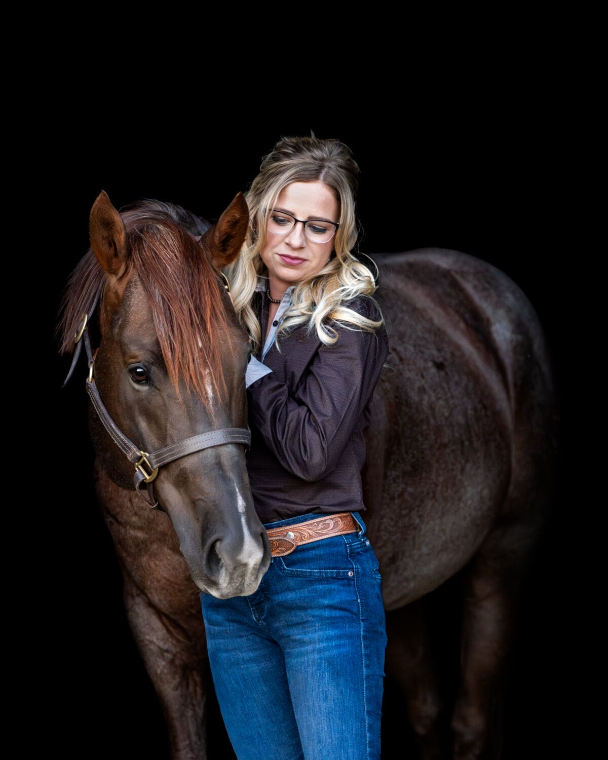 2018 Red roan stallion. Sire: Freckles Ta Fame. Dam: Streakin French Grey Streak of Fling x French TJ Grey