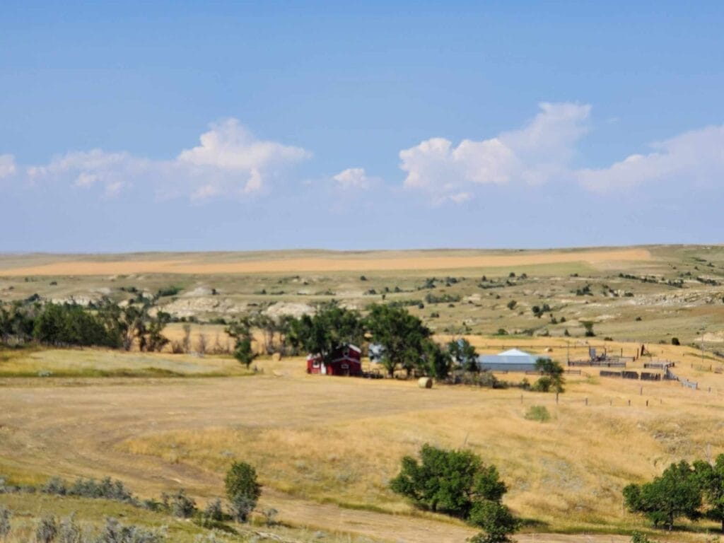 Peaceful, scenic, rustic wedding venue. Renovated ranch house and panoramic Montana views in every direction.