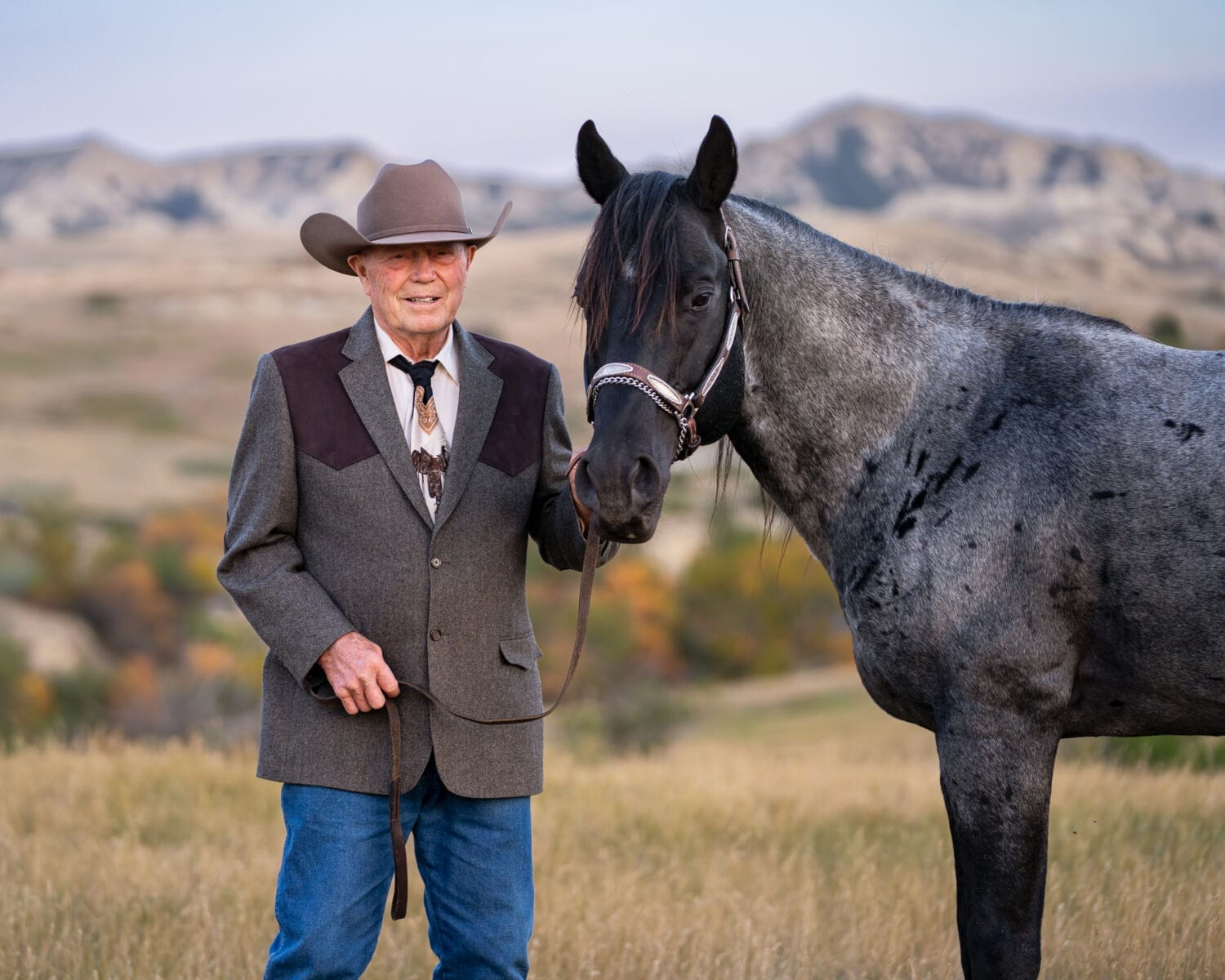 Sanrose Blue Colonel and George Mahlstedt